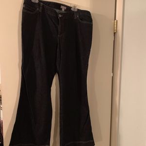 J Jill Black Jeans, Size 16